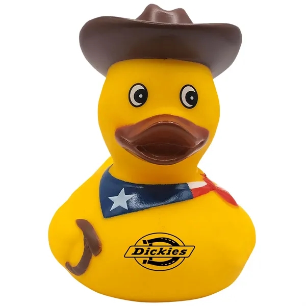 Cowboy Rubber Duck