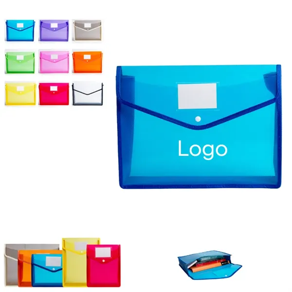 Plastic Envelopes Clear Document Folders - Plastic Envelopes Clear Document Folders - Image 0 of 4