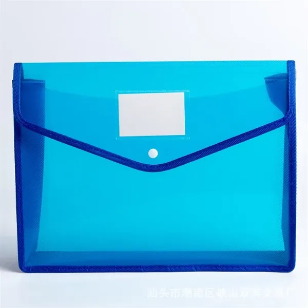 Plastic Envelopes Clear Document Folders - Plastic Envelopes Clear Document Folders - Image 4 of 4