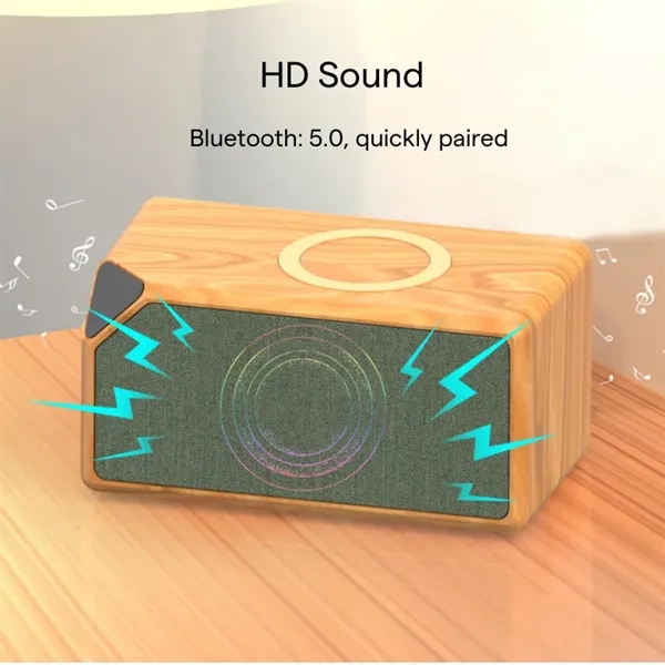 2 in1 Wireless Charger Speaker - 2 in1 Wireless Charger Speaker - Image 1 of 5