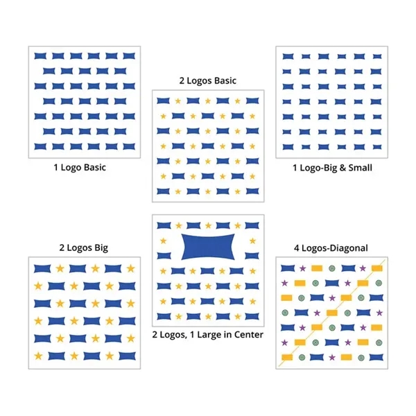 10ft x 8ft Step and Repeat Curved Pillow Case Backdrop - 10ft x 8ft Step and Repeat Curved Pillow Case Backdrop - Image 2 of 2