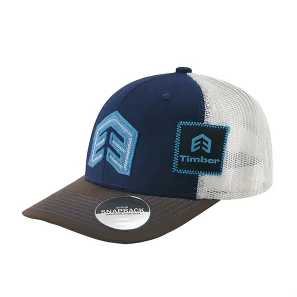 Timber Traditional Custom Overseas Trucker Cap - Timber Traditional Custom Overseas Trucker Cap - Image 0 of 4