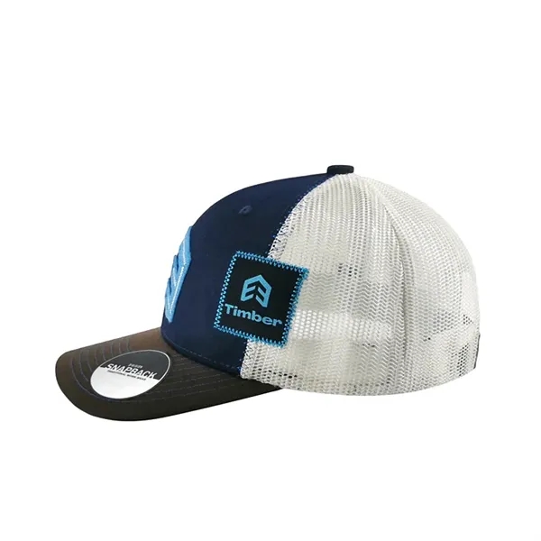 Timber Traditional Custom Overseas Trucker Cap - Timber Traditional Custom Overseas Trucker Cap - Image 1 of 4