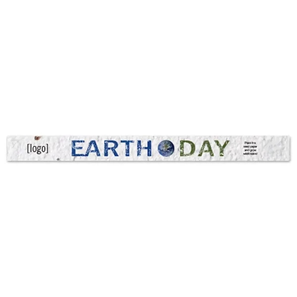 Earth Day - Seed Paper Wristband - Earth Day - Seed Paper Wristband - Image 4 of 5