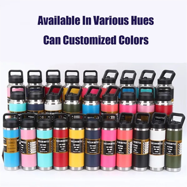 20/27/37 oz Chug Cap Stainless Steel Water Bottle Cup - 20/27/37 oz Chug Cap Stainless Steel Water Bottle Cup - Image 1 of 26