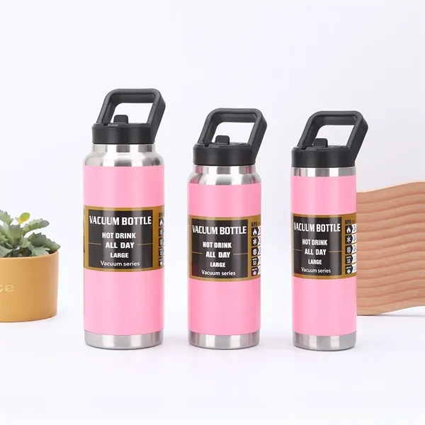 20/27/37 oz Chug Cap Stainless Steel Water Bottle Cup - 20/27/37 oz Chug Cap Stainless Steel Water Bottle Cup - Image 14 of 26
