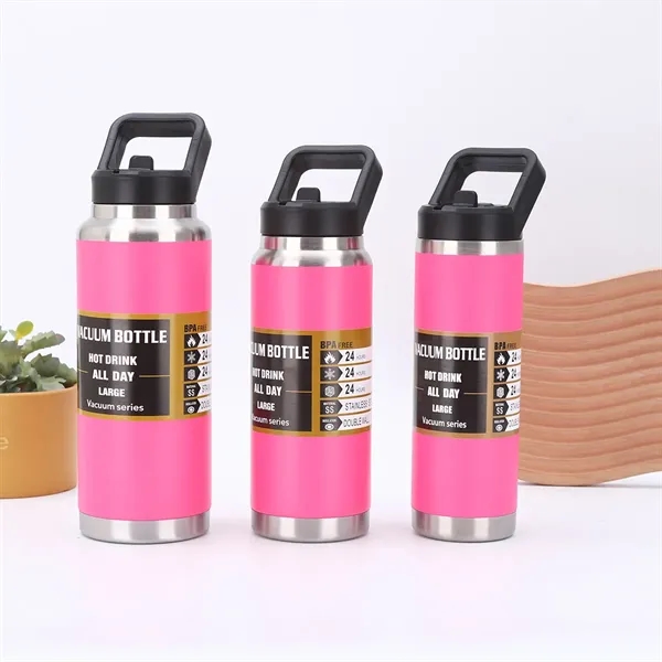 20/27/37 oz Chug Cap Stainless Steel Water Bottle Cup - 20/27/37 oz Chug Cap Stainless Steel Water Bottle Cup - Image 16 of 26