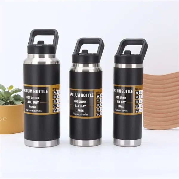 20/27/37 oz Chug Cap Stainless Steel Water Bottle Cup - 20/27/37 oz Chug Cap Stainless Steel Water Bottle Cup - Image 6 of 26