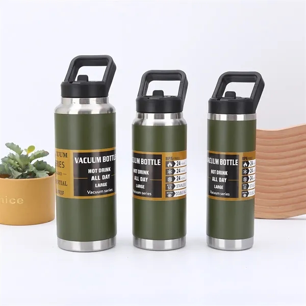 20/27/37 oz Chug Cap Stainless Steel Water Bottle Cup - 20/27/37 oz Chug Cap Stainless Steel Water Bottle Cup - Image 18 of 26