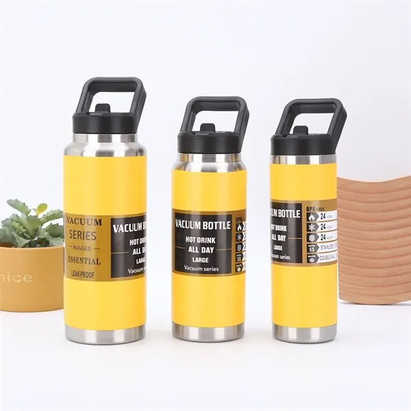 20/27/37 oz Chug Cap Stainless Steel Water Bottle Cup - 20/27/37 oz Chug Cap Stainless Steel Water Bottle Cup - Image 12 of 26