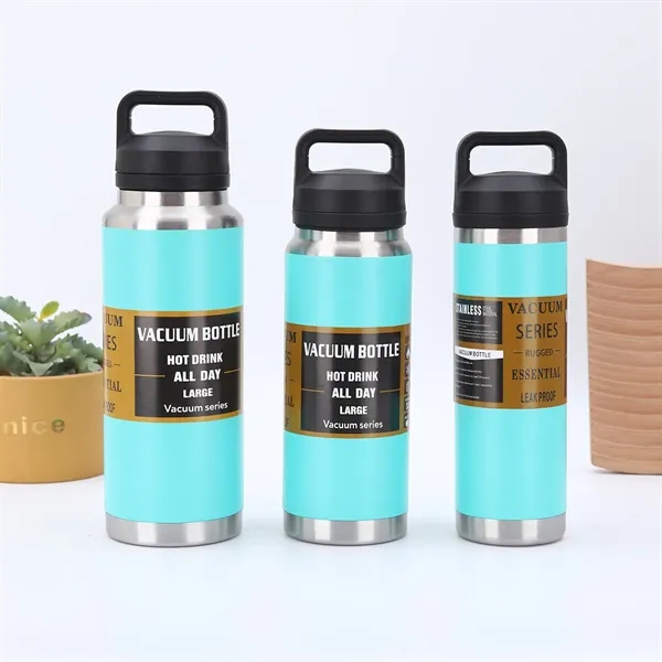 20/27/37 oz Chug Cap Stainless Steel Water Bottle Cup - 20/27/37 oz Chug Cap Stainless Steel Water Bottle Cup - Image 19 of 26