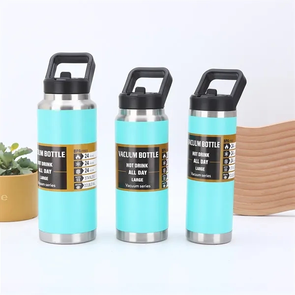 20/27/37 oz Chug Cap Stainless Steel Water Bottle Cup - 20/27/37 oz Chug Cap Stainless Steel Water Bottle Cup - Image 20 of 26