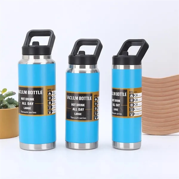 20/27/37 oz Chug Cap Stainless Steel Water Bottle Cup - 20/27/37 oz Chug Cap Stainless Steel Water Bottle Cup - Image 22 of 26