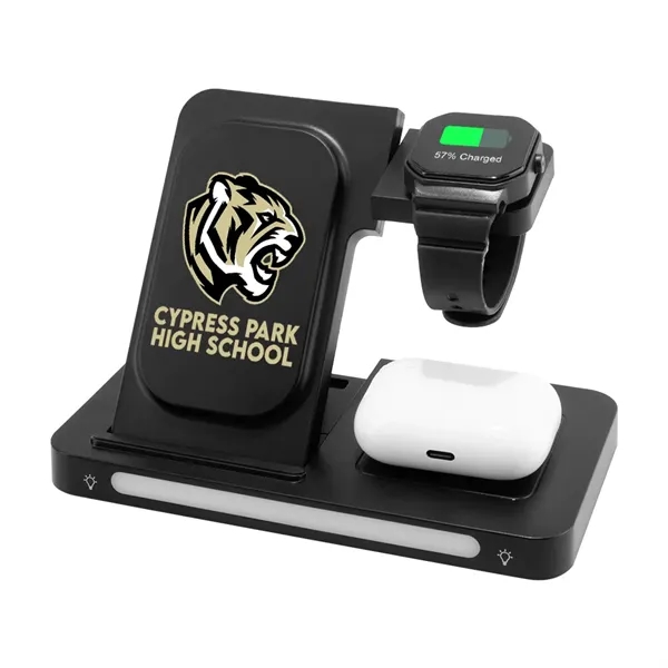 Chicago All-in-One Wireless Charger - Chicago All-in-One Wireless Charger - Image 1 of 9