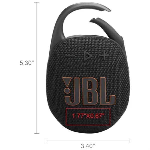 Custom JBL Clip 5 Portable Waterproof Bluetooth Speaker - Custom JBL Clip 5 Portable Waterproof Bluetooth Speaker - Image 21 of 23