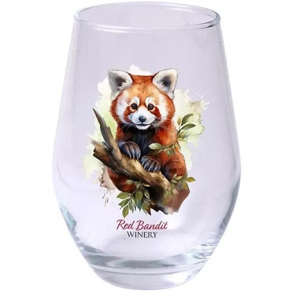 POD Full Color Stemless Wine Glass 11.5 oz