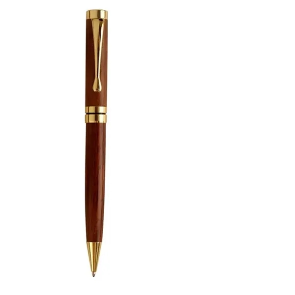 Brass and Rosewood Ballpoint Pen - Brass and Rosewood Ballpoint Pen - Image 0 of 3