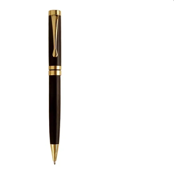 Brass and Rosewood Ballpoint Pen - Brass and Rosewood Ballpoint Pen - Image 2 of 3