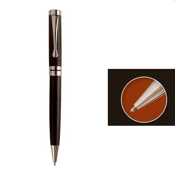 Brass and Rosewood Ballpoint Pen - Brass and Rosewood Ballpoint Pen - Image 3 of 3