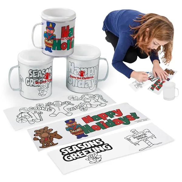 Holiday Coloring Mug - Holiday Coloring Mug - Image 0 of 0