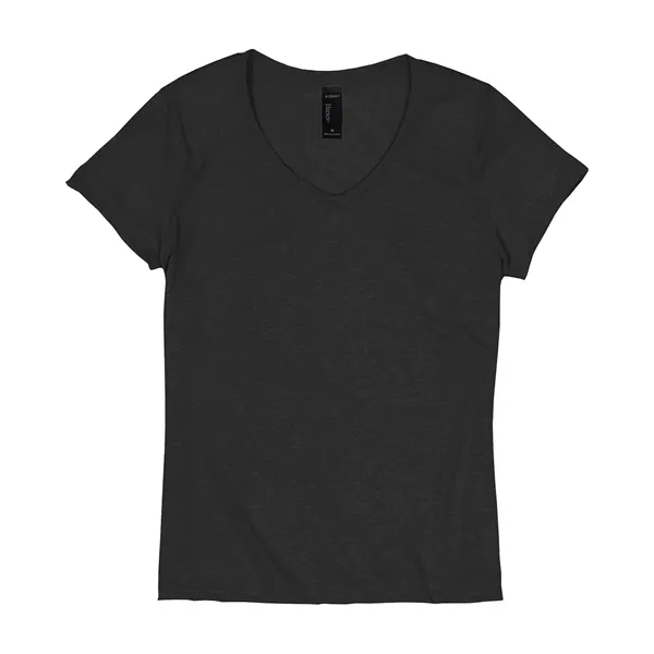 Hanes Ladies' Perfect-T Triblend V-Neck T-shirt - Hanes Ladies' Perfect-T Triblend V-Neck T-shirt - Image 45 of 63