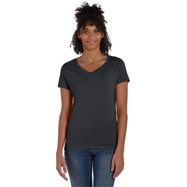 Hanes Ladies' Perfect-T Triblend V-Neck T-shirt - Hanes Ladies' Perfect-T Triblend V-Neck T-shirt - Image 29 of 63