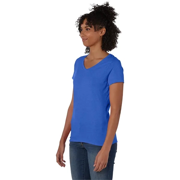 Hanes Ladies' Perfect-T Triblend V-Neck T-shirt - Hanes Ladies' Perfect-T Triblend V-Neck T-shirt - Image 53 of 63