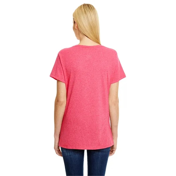 Hanes Ladies' Perfect-T Triblend V-Neck T-shirt - Hanes Ladies' Perfect-T Triblend V-Neck T-shirt - Image 36 of 63