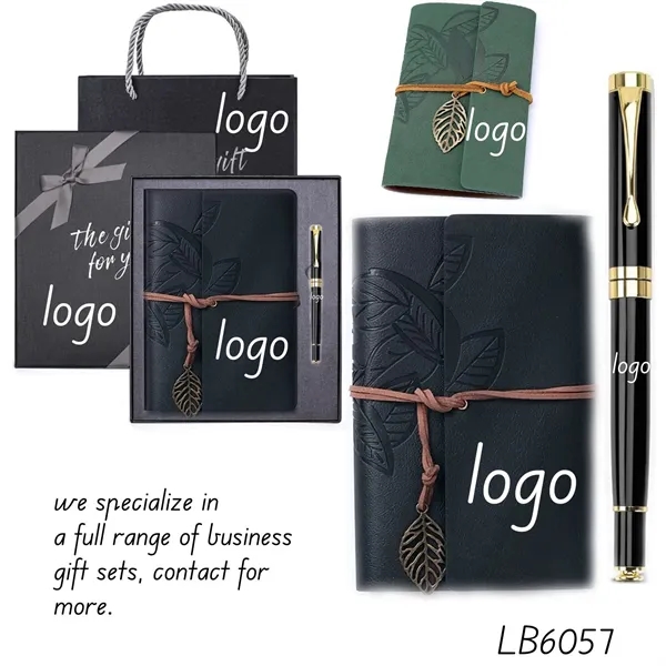 Business Gift Notebook Writing Ballpoint Executive Pen Set - Business Gift Notebook Writing Ballpoint Executive Pen Set - Image 0 of 6
