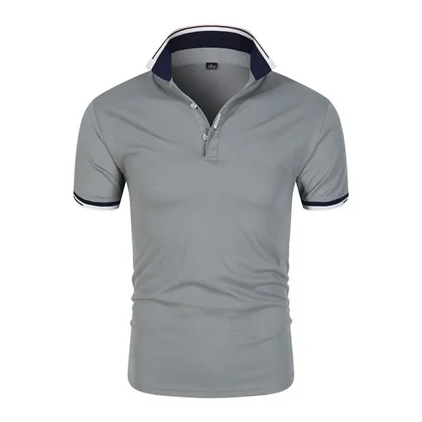 Polo Shirts Moisture Wicking Athletic Collared T-Shirt - Polo Shirts Moisture Wicking Athletic Collared T-Shirt - Image 4 of 4