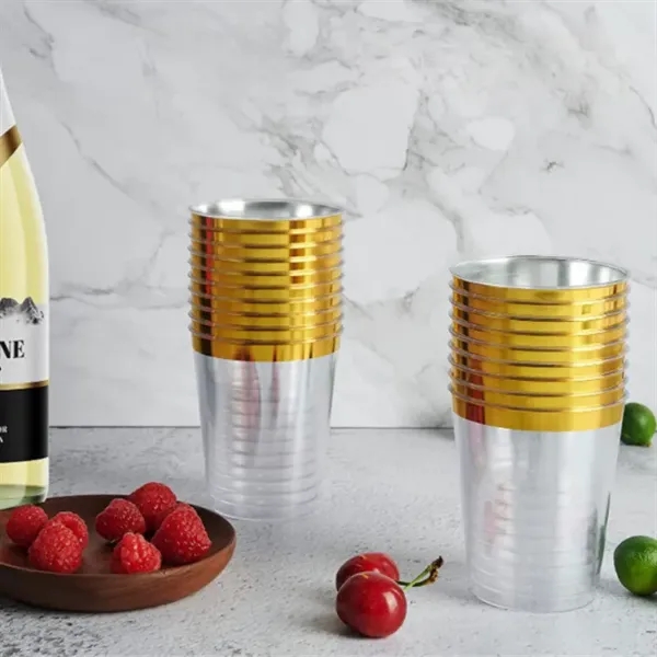 10 oz Clear Plastic Cups - 10 oz Clear Plastic Cups - Image 2 of 4