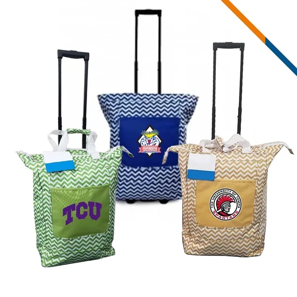 Perennis Rolling Tote Bag - Perennis Rolling Tote Bag - Image 0 of 4