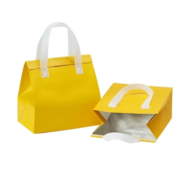 Nonwoven Aluminum Foil Insulated Tote Bag - Nonwoven Aluminum Foil Insulated Tote Bag - Image 8 of 11
