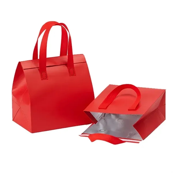 Nonwoven Aluminum Foil Insulated Tote Bag - Nonwoven Aluminum Foil Insulated Tote Bag - Image 9 of 11