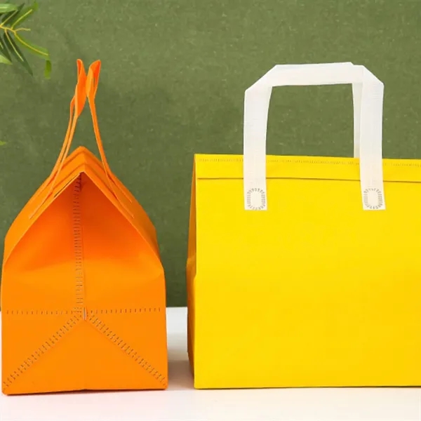 Nonwoven Aluminum Foil Insulated Tote Bag - Nonwoven Aluminum Foil Insulated Tote Bag - Image 10 of 11