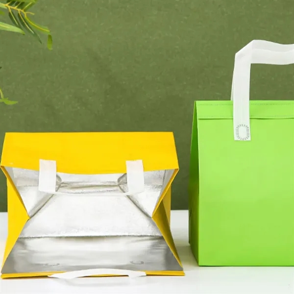 Nonwoven Aluminum Foil Insulated Tote Bag - Nonwoven Aluminum Foil Insulated Tote Bag - Image 11 of 11