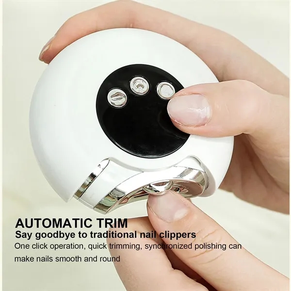 2 in 1 Electric Nail Clippers & Trimmer - 2 in 1 Electric Nail Clippers & Trimmer - Image 3 of 5