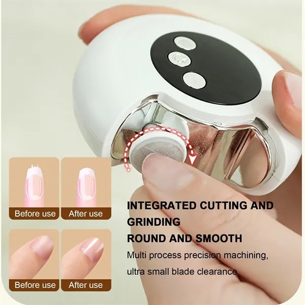 2 in 1 Electric Nail Clippers & Trimmer - 2 in 1 Electric Nail Clippers & Trimmer - Image 4 of 5