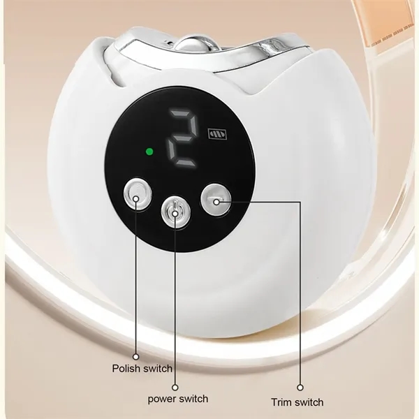 2 in 1 Electric Nail Clippers & Trimmer - 2 in 1 Electric Nail Clippers & Trimmer - Image 5 of 5