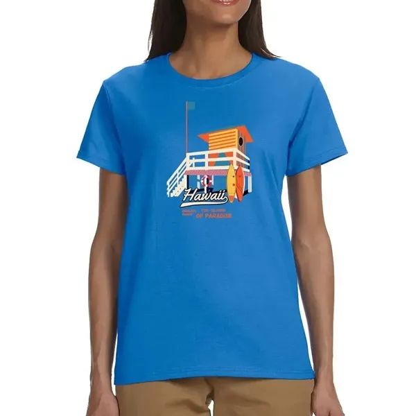 Gildan Ultra Cotton Ladies T-shirt - Gildan Ultra Cotton Ladies T-shirt - Image 10 of 25