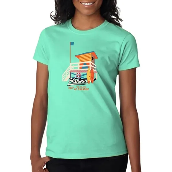 Gildan Ultra Cotton Ladies T-shirt - Gildan Ultra Cotton Ladies T-shirt - Image 14 of 25