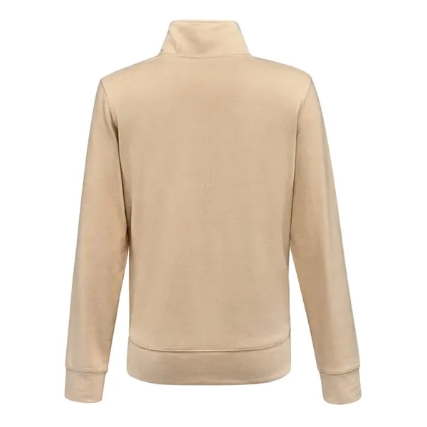J. America Women's Element Fleece Quarter-Zip Sweatshirt - J. America Women's Element Fleece Quarter-Zip Sweatshirt - Image 3 of 7