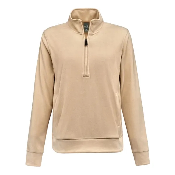 J. America Women's Element Fleece Quarter-Zip Sweatshirt - J. America Women's Element Fleece Quarter-Zip Sweatshirt - Image 2 of 7