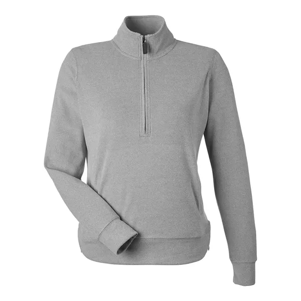 J. America Women's Element Fleece Quarter-Zip Sweatshirt - J. America Women's Element Fleece Quarter-Zip Sweatshirt - Image 4 of 7