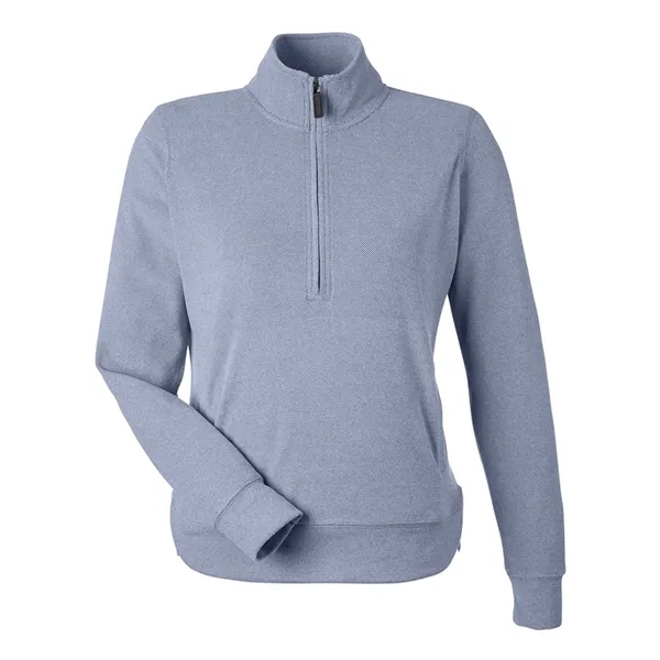 J. America Women's Element Fleece Quarter-Zip Sweatshirt - J. America Women's Element Fleece Quarter-Zip Sweatshirt - Image 6 of 7