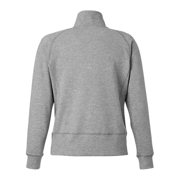 J. America Women's Electric Fleece Quarter-Zip Sweatshirt - J. America Women's Electric Fleece Quarter-Zip Sweatshirt - Image 8 of 8