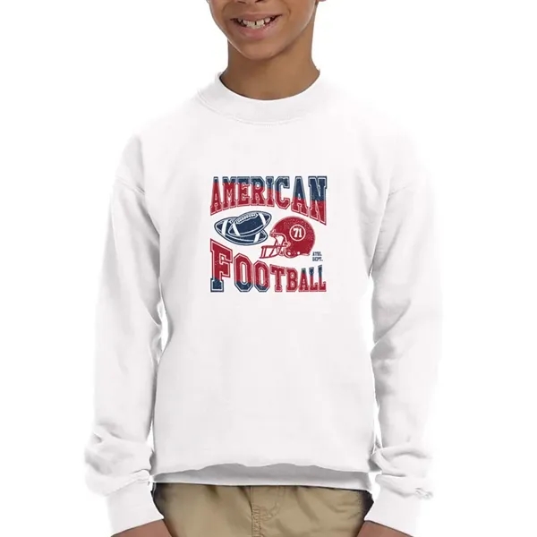 Gildan® Heavy Blend™ Youth Crew Sweatshirt - Gildan® Heavy Blend™ Youth Crew Sweatshirt - Image 11 of 11