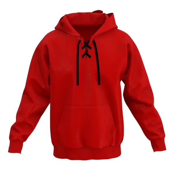 Lace up Hooded Sweatshirt - Lace up Hooded Sweatshirt - Image 0 of 0