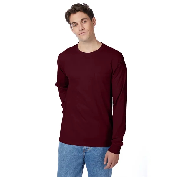 Hanes Men's Authentic-T Long-Sleeve Pocket T-Shirt - Hanes Men's Authentic-T Long-Sleeve Pocket T-Shirt - Image 27 of 68