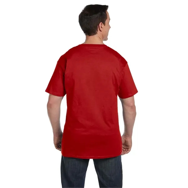 Hanes Adult Beefy-T® with Pocket - Hanes Adult Beefy-T® with Pocket - Image 73 of 124